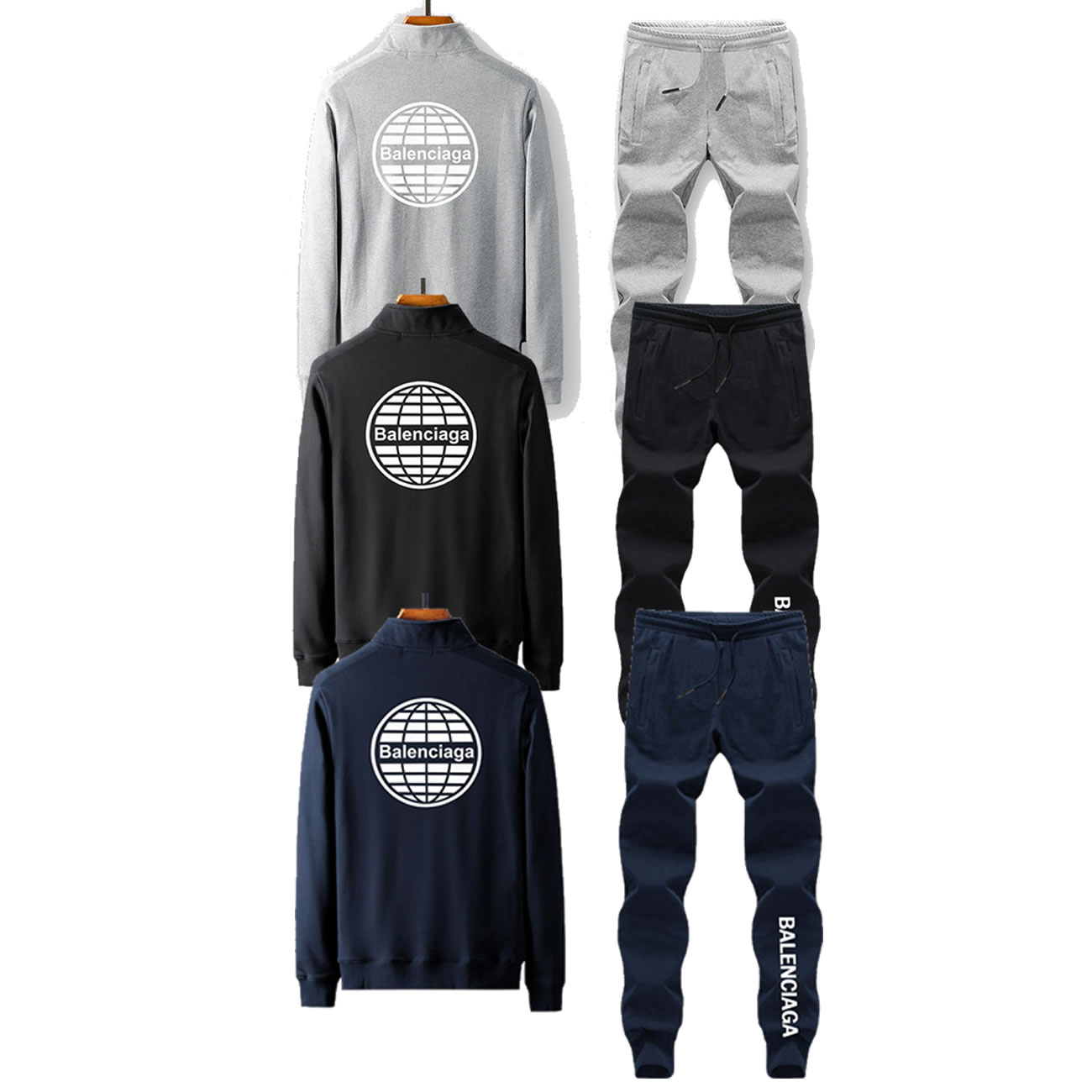 Balenciaga Logo 2 Pieces M 6xl (1) - www.newkick.vip