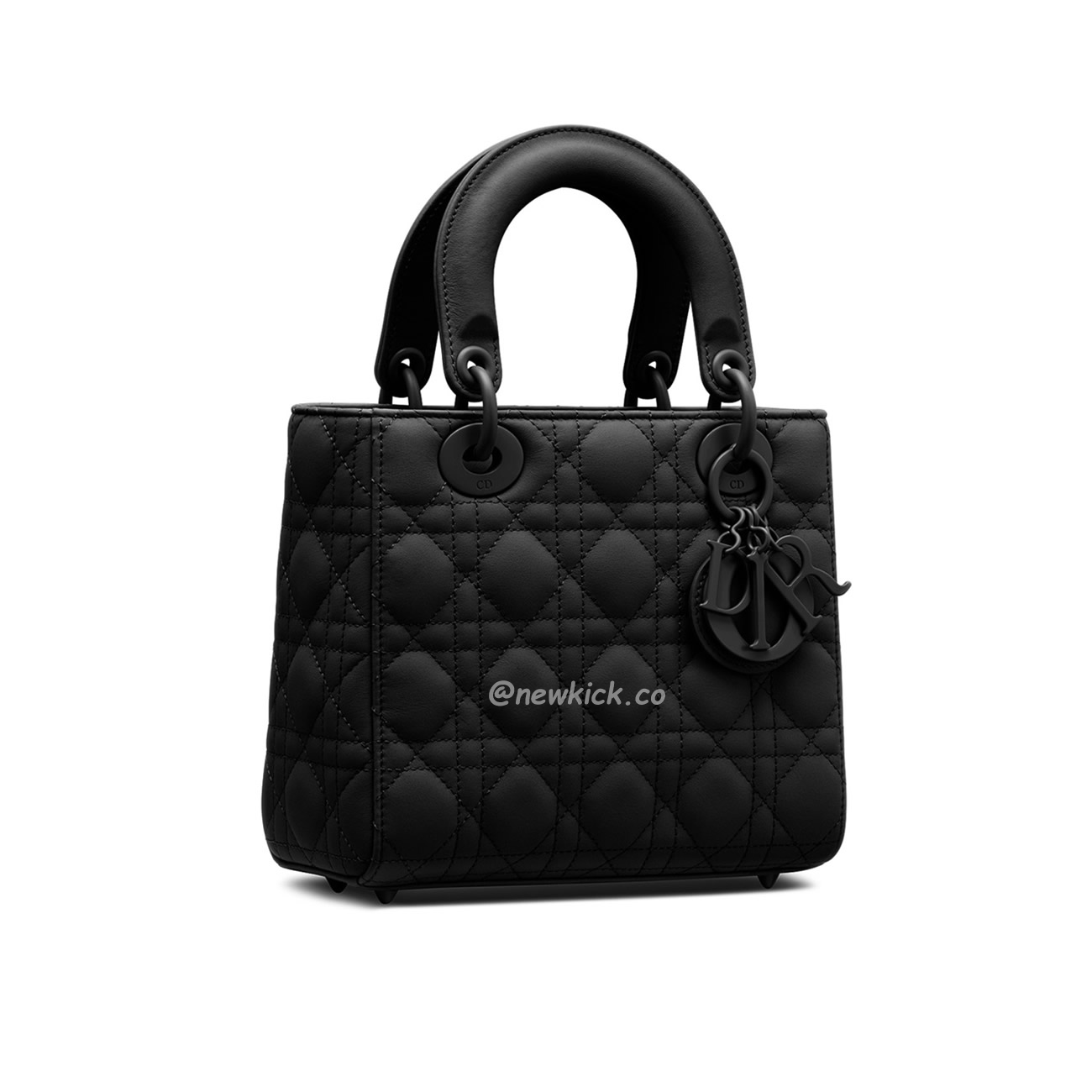Dior My Lady Abc Black Ultra Matte Canage Calfskin With Rattan Pattern M0538sloi M989 (13) - www.newkick.vip