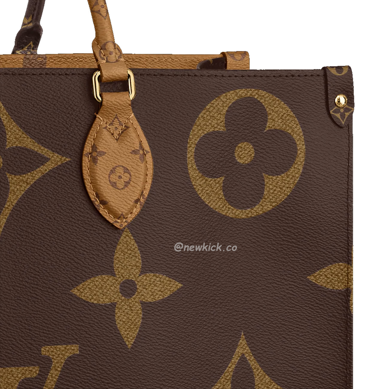 Louis Vuitton Onthego Cloth Tote Brown M45320 (9) - www.newkick.vip