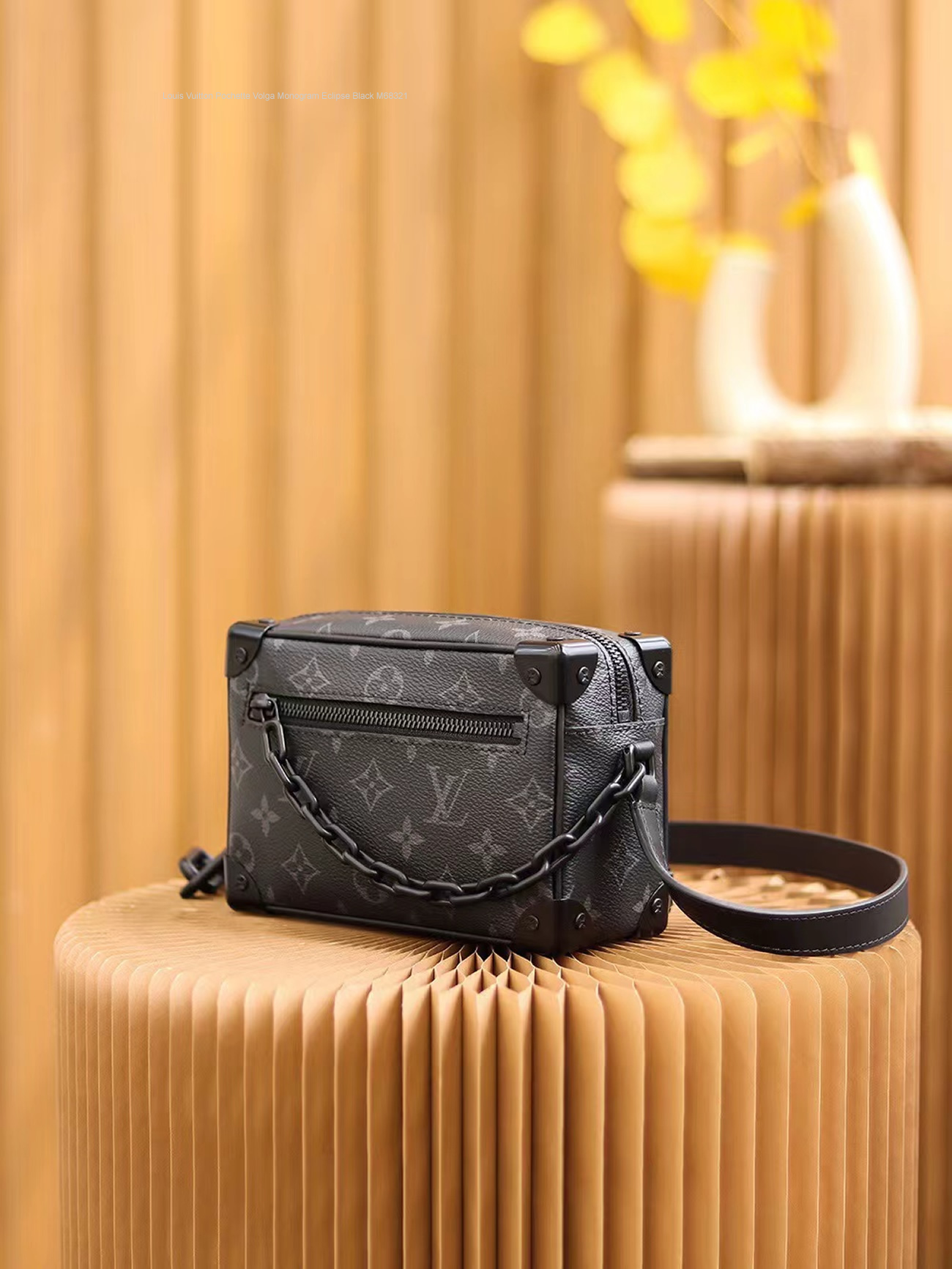 Louis Vuitton Pochette Volga Monogram Eclipse Black M68321 (21) - www.newkick.vip