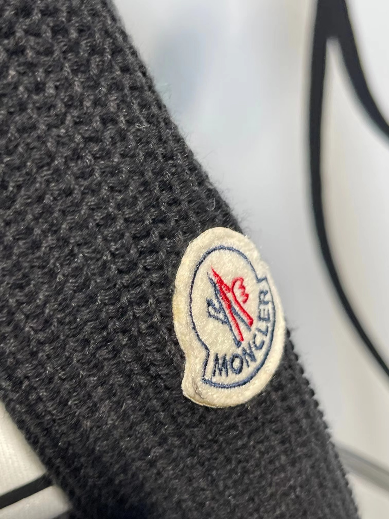 Moncler Neck Padded Shell And Virgin Wool Navy Jacket (8) - www.newkick.vip