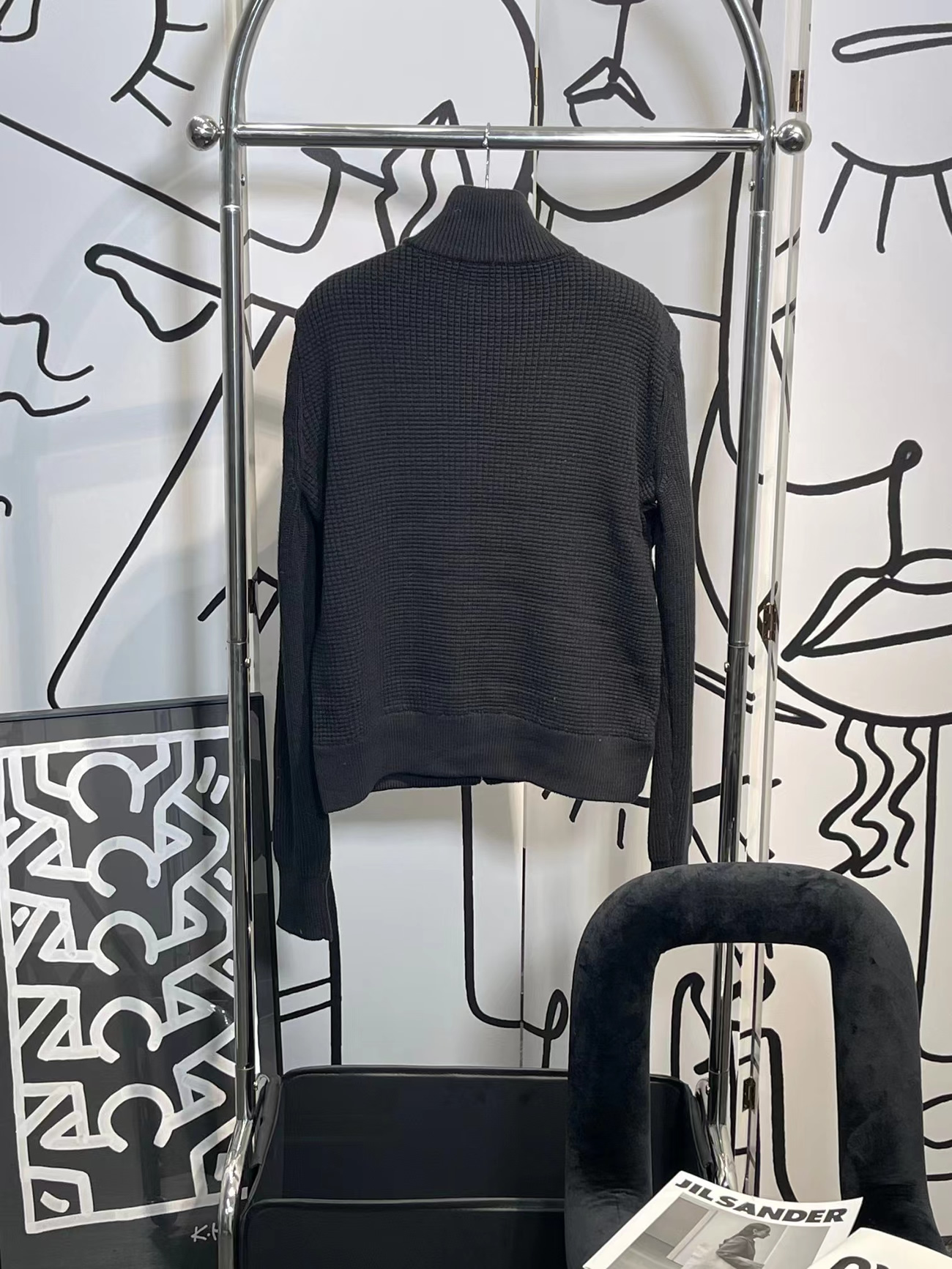 Moncler Neck Padded Shell And Virgin Wool Navy Jacket (9) - www.newkick.vip