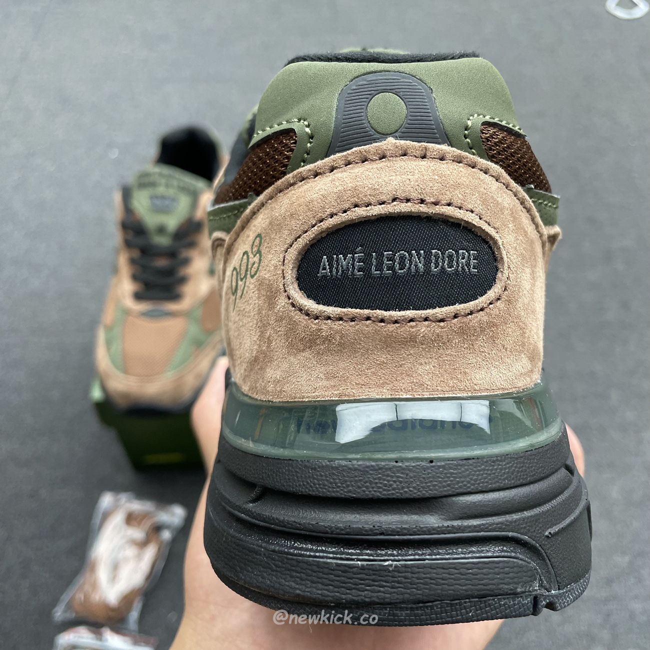 New Balance 993 Aime Leon Dore Brown Mr993ald (12) - www.newkick.vip