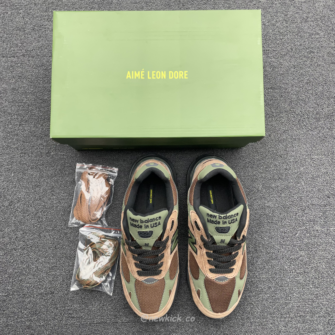 New Balance 993 Aime Leon Dore Brown Mr993ald (13) - www.newkick.vip