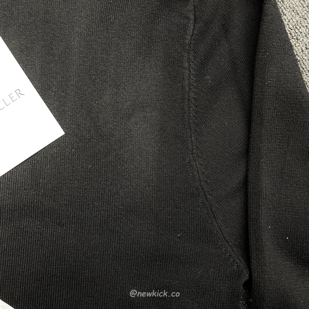 Moncler 2022 Crew Neck Pullover T Shirt Print Black (2) - www.newkick.vip