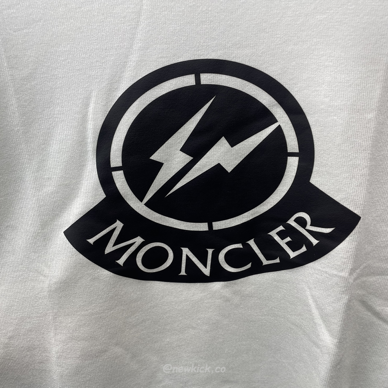 Moncler 2022 Crew Neck Pullover T Shirt Print White (2) - www.newkick.vip