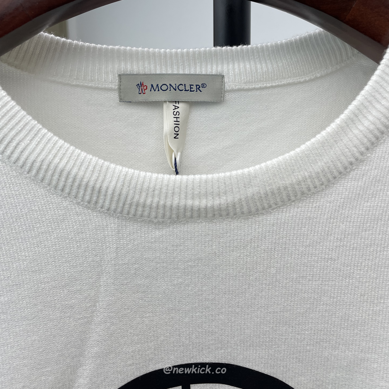 Moncler 2022 Crew Neck Pullover T Shirt Print White (4) - www.newkick.vip