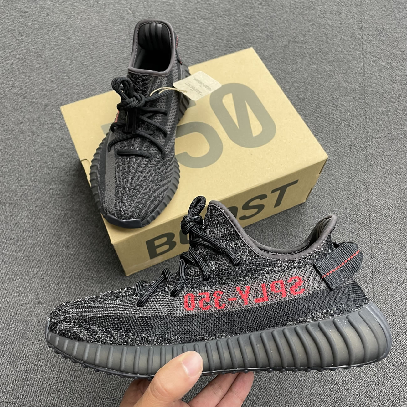 Adidas Yeezy Boost 350 V2 Dark Zebra Nk9655 (1) - www.newkick.vip