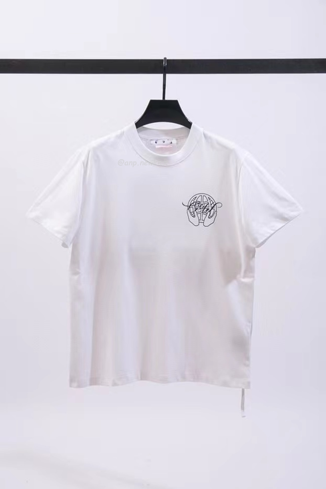 Off White Hand Arrow Tee White Black (15) - www.newkick.vip