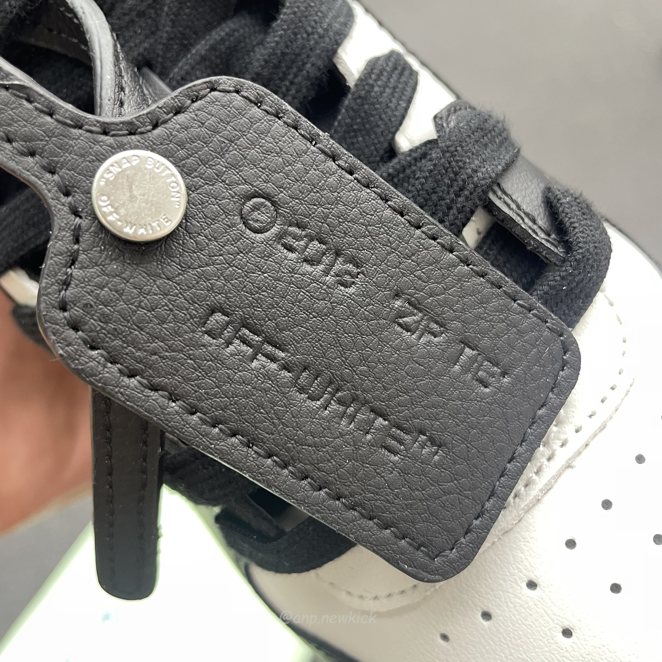 Off White Out Of Office Ooo Low Tops White Black White (12) - www.newkick.vip