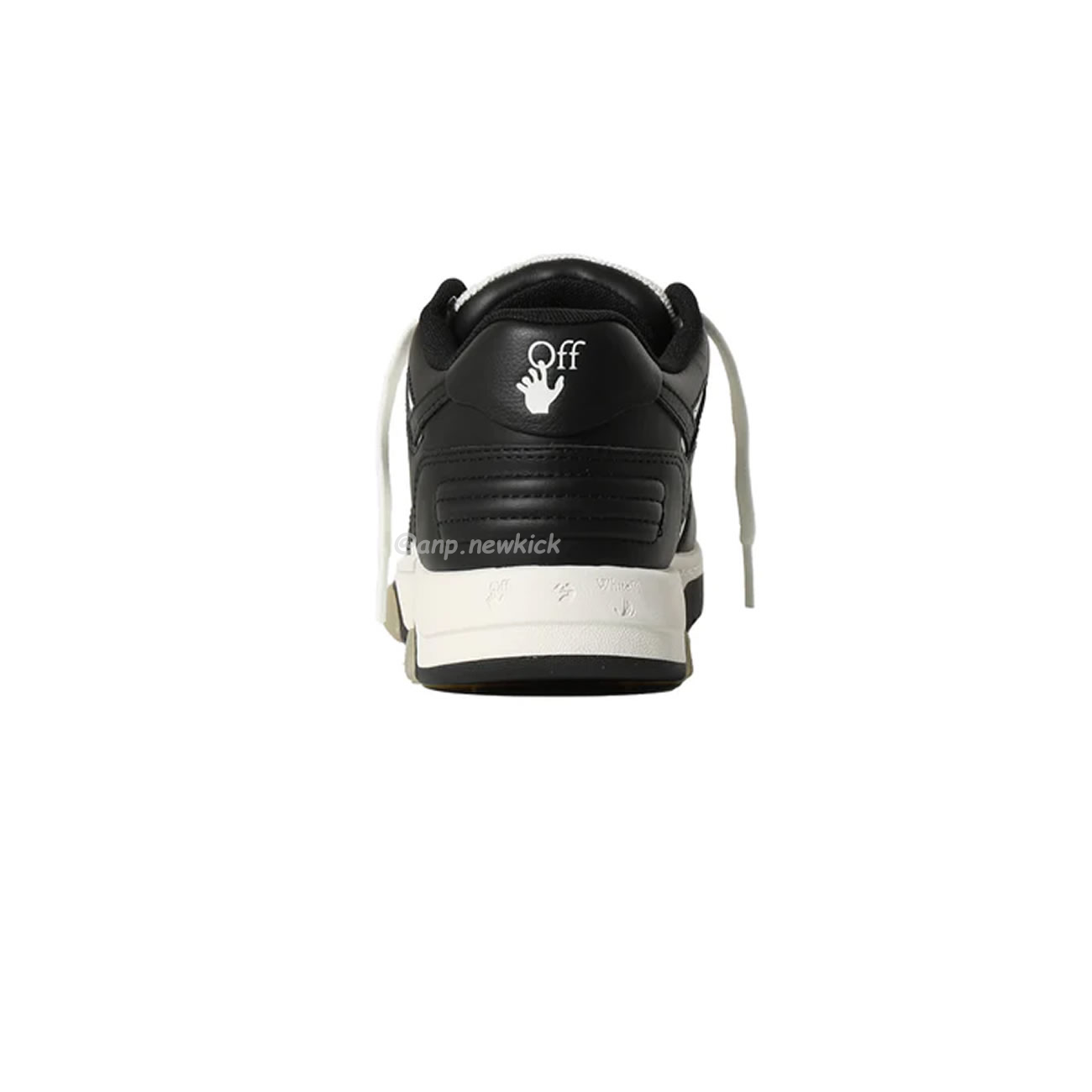 Off White Out Of Office Ooo Low Tops White Black White (13) - www.newkick.vip