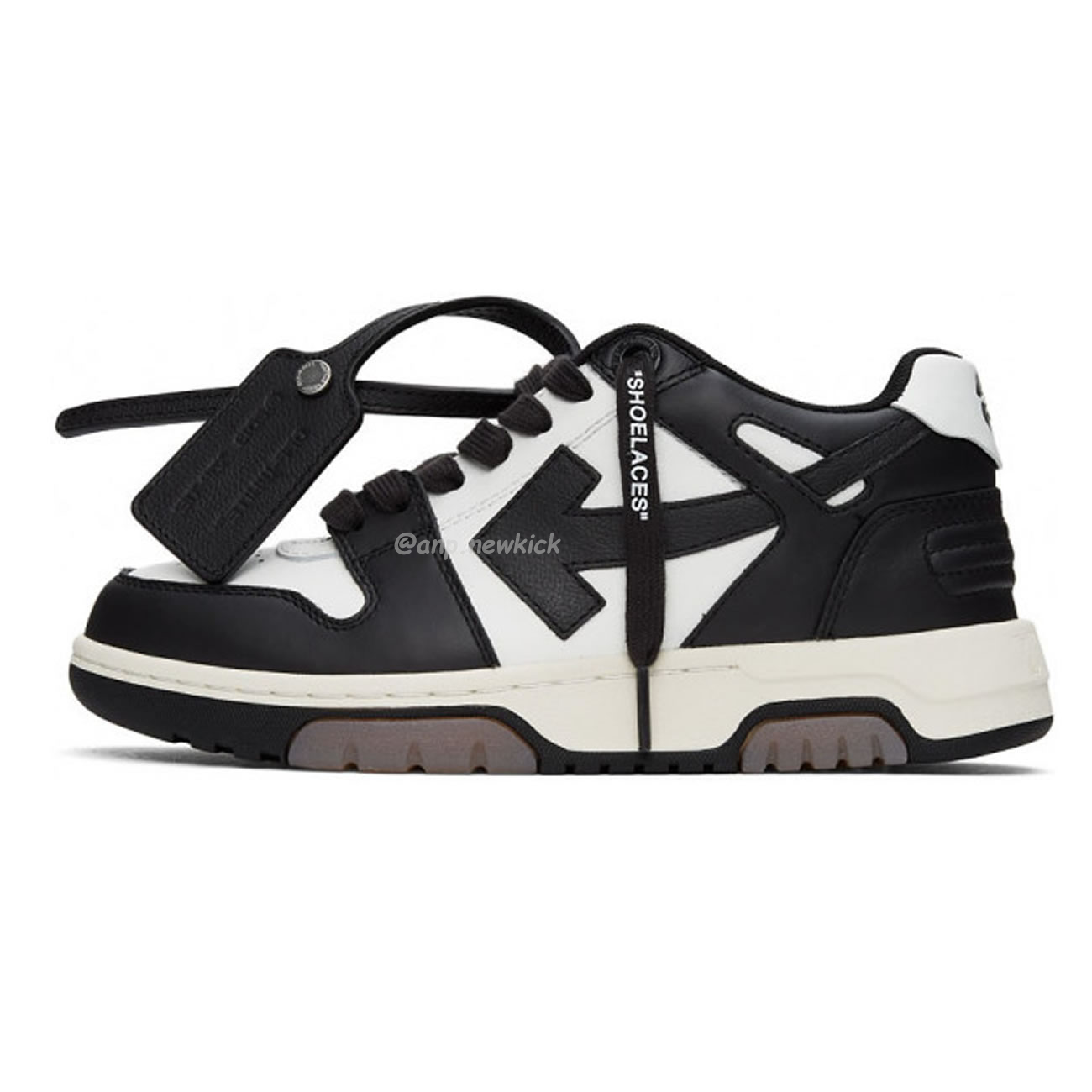 Off White Out Of Office Ooo Low Tops White Black White (20) - www.newkick.vip