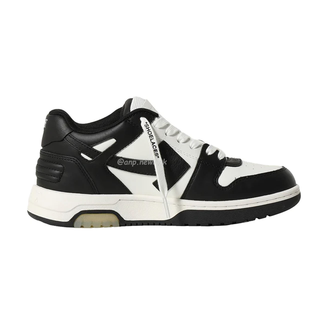 Off White Out Of Office Ooo Low Tops White Black White (7) - www.newkick.vip