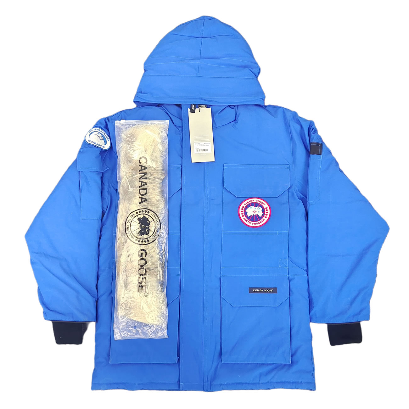 Canada Goose Expedition Logo Pbi Patch Parka Coat (4) - www.newkick.vip