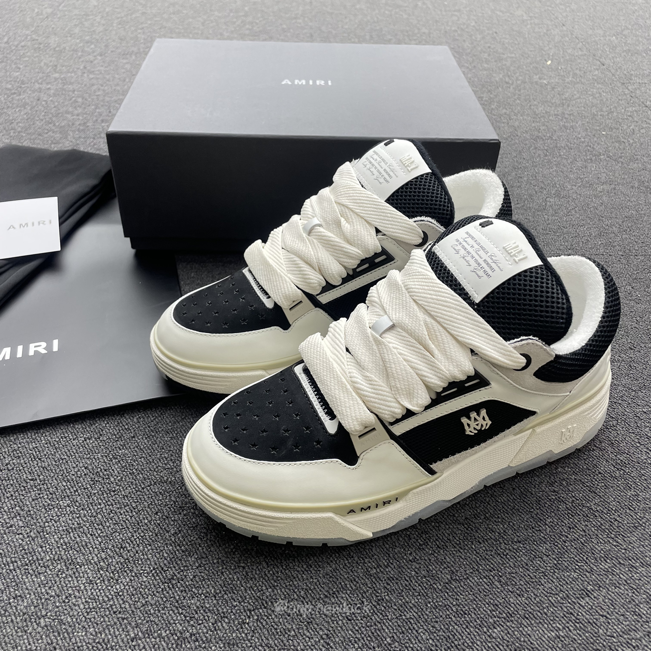 Amiri Ma 1 White Black Pf23mfs010 111 (2) - www.newkick.vip