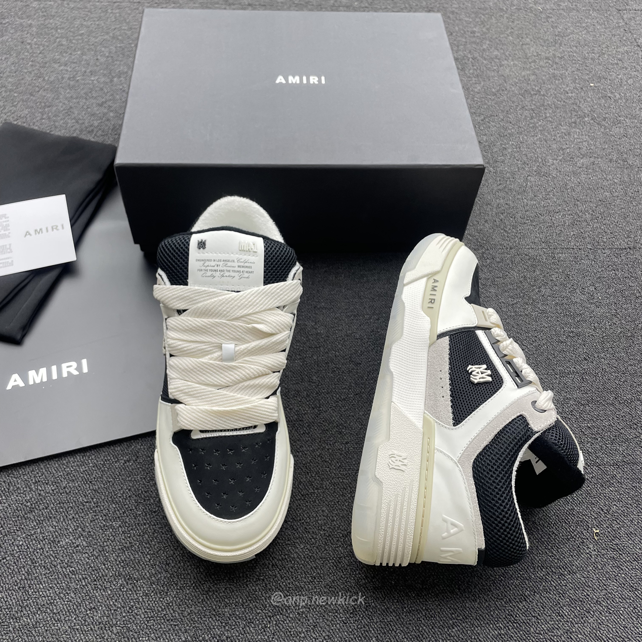 Amiri Ma 1 White Black Pf23mfs010 111 (9) - www.newkick.vip