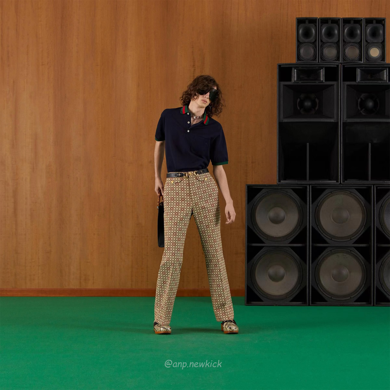 Gucci Gg Collar Polo Shirt (6) - www.newkick.vip