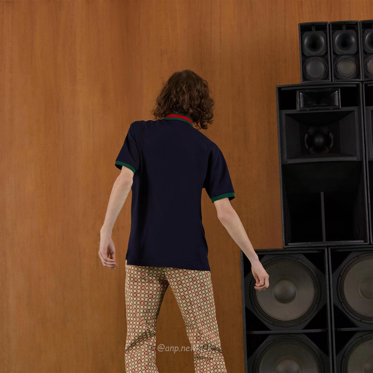 Gucci Gg Collar Polo Shirt (8) - www.newkick.vip