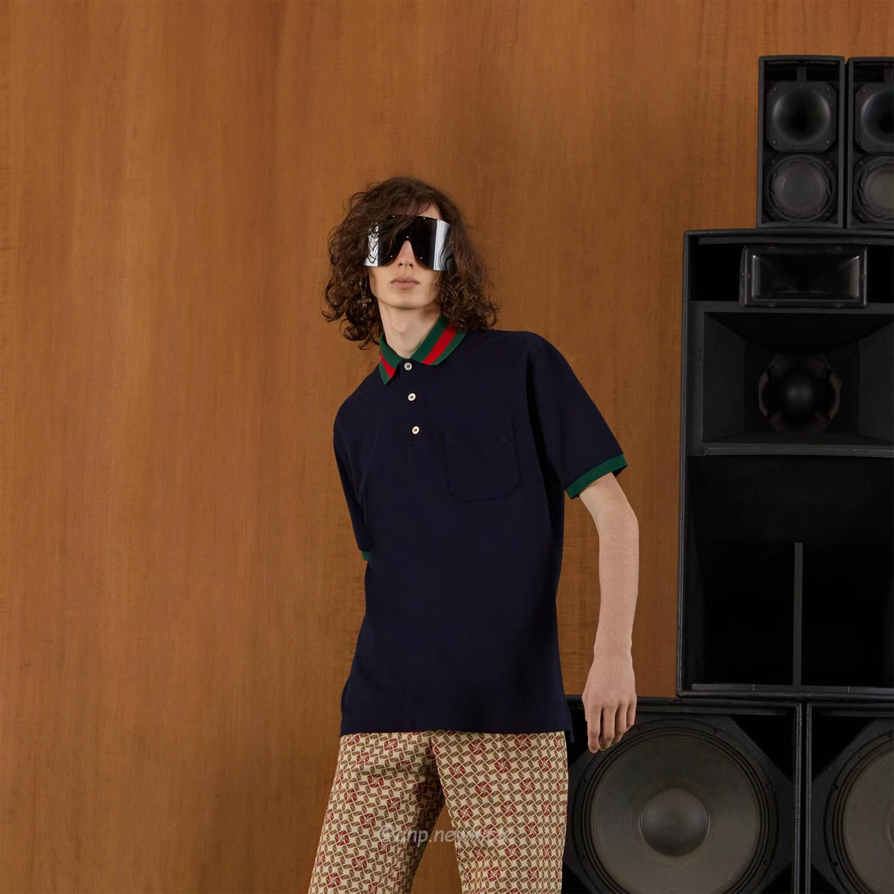 Gucci Gg Collar Polo Shirt (9) - www.newkick.vip