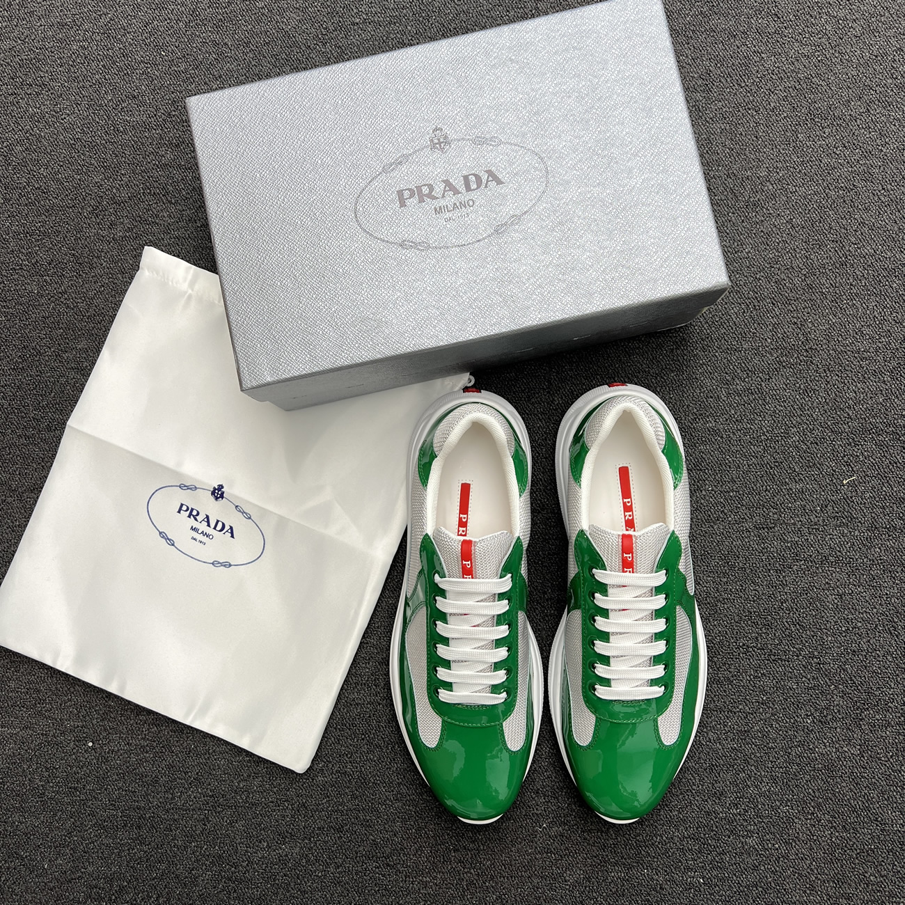Prada America Cup Mango Silver 4e3400 Asz F0bx6 (7) - www.newkick.vip