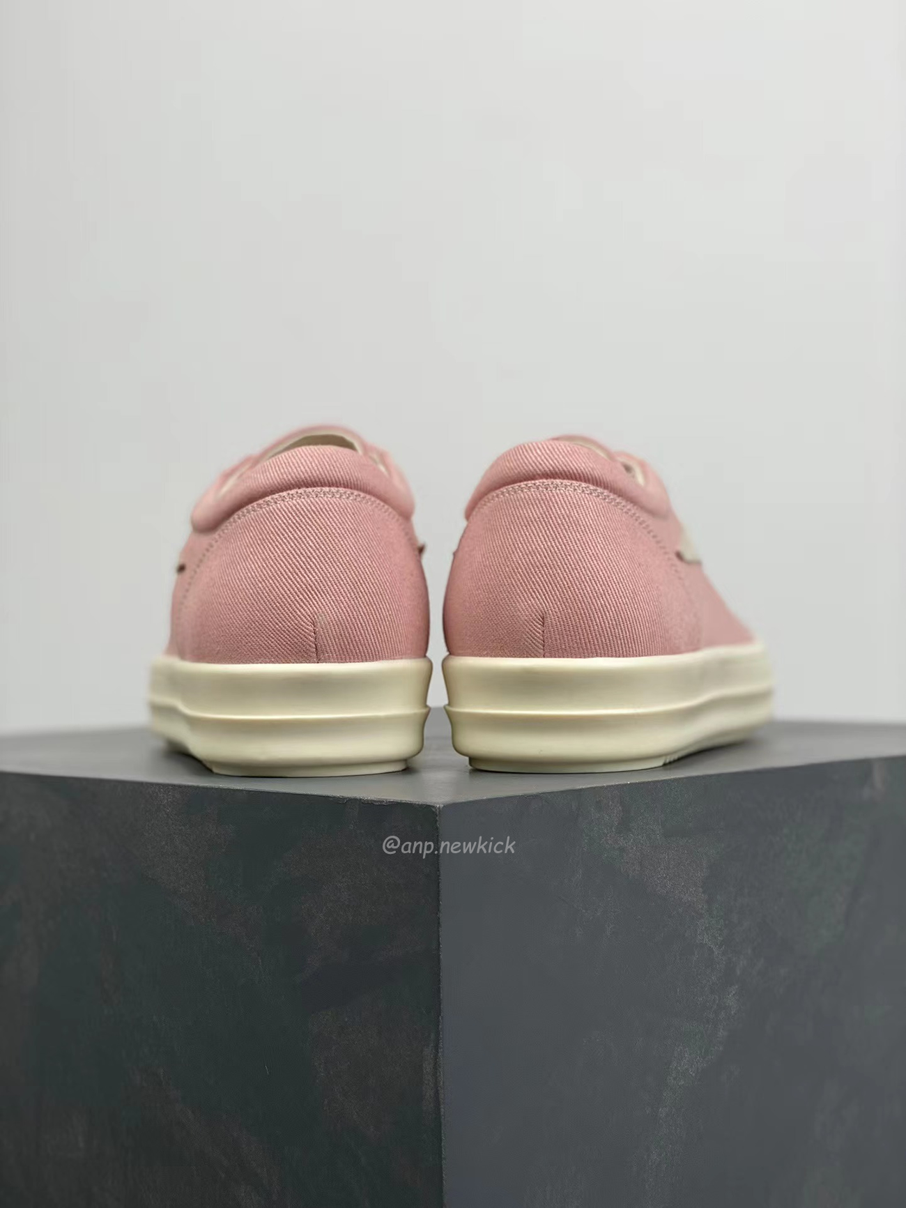 Rick Owens Leather Low Top Vintage Sneakers Suede Canvas Black Taupe Grey Faded Pnk Pearl Milk Dark Dust (21) - www.newkick.vip