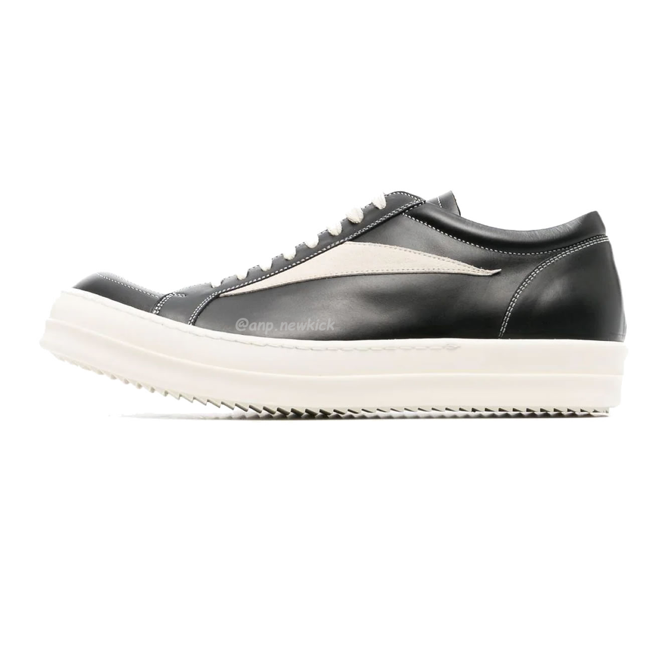 Rick Owens Leather Low Top Vintage Sneakers Suede Canvas Black Taupe Grey Faded Pnk Pearl Milk Dark Dust (36) - www.newkick.vip