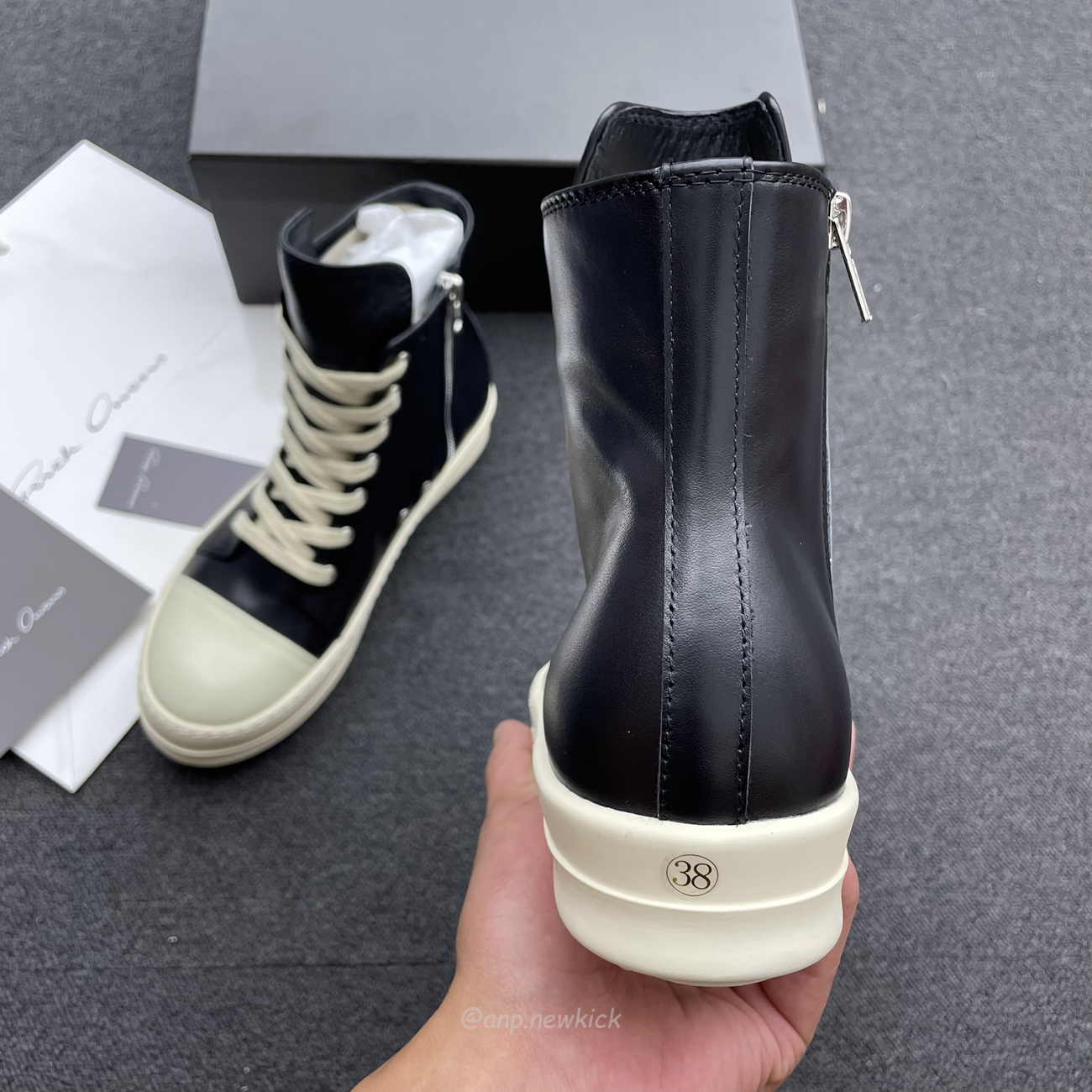 Rick Owens Women Sneakers Blk (12) - www.newkick.vip