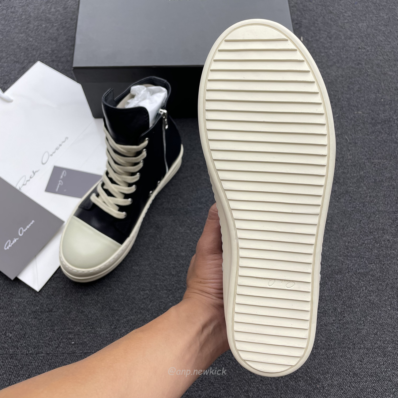 Rick Owens Women Sneakers Blk (6) - www.newkick.vip