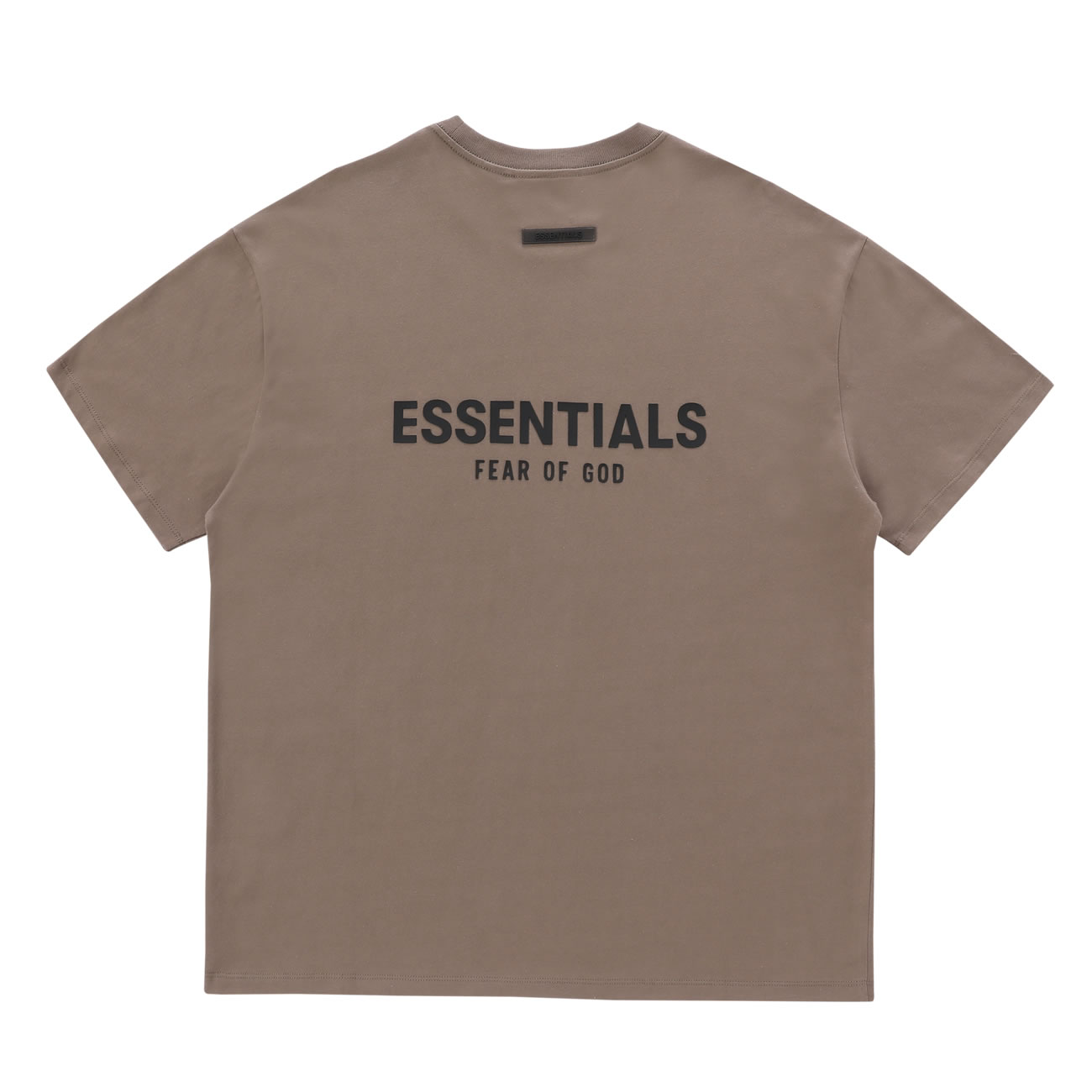 Fear Of God Essentials T Shirt Cream Buttercream Ss21 (3) - www.newkick.vip