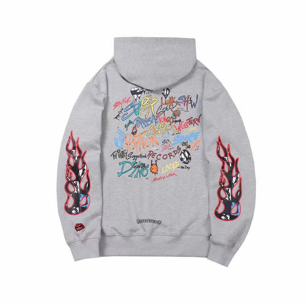 Chrome Hearts Matty Boy Brain Wave Hoodie Chrome Hearts Grey Ss21 (1) - www.newkick.vip