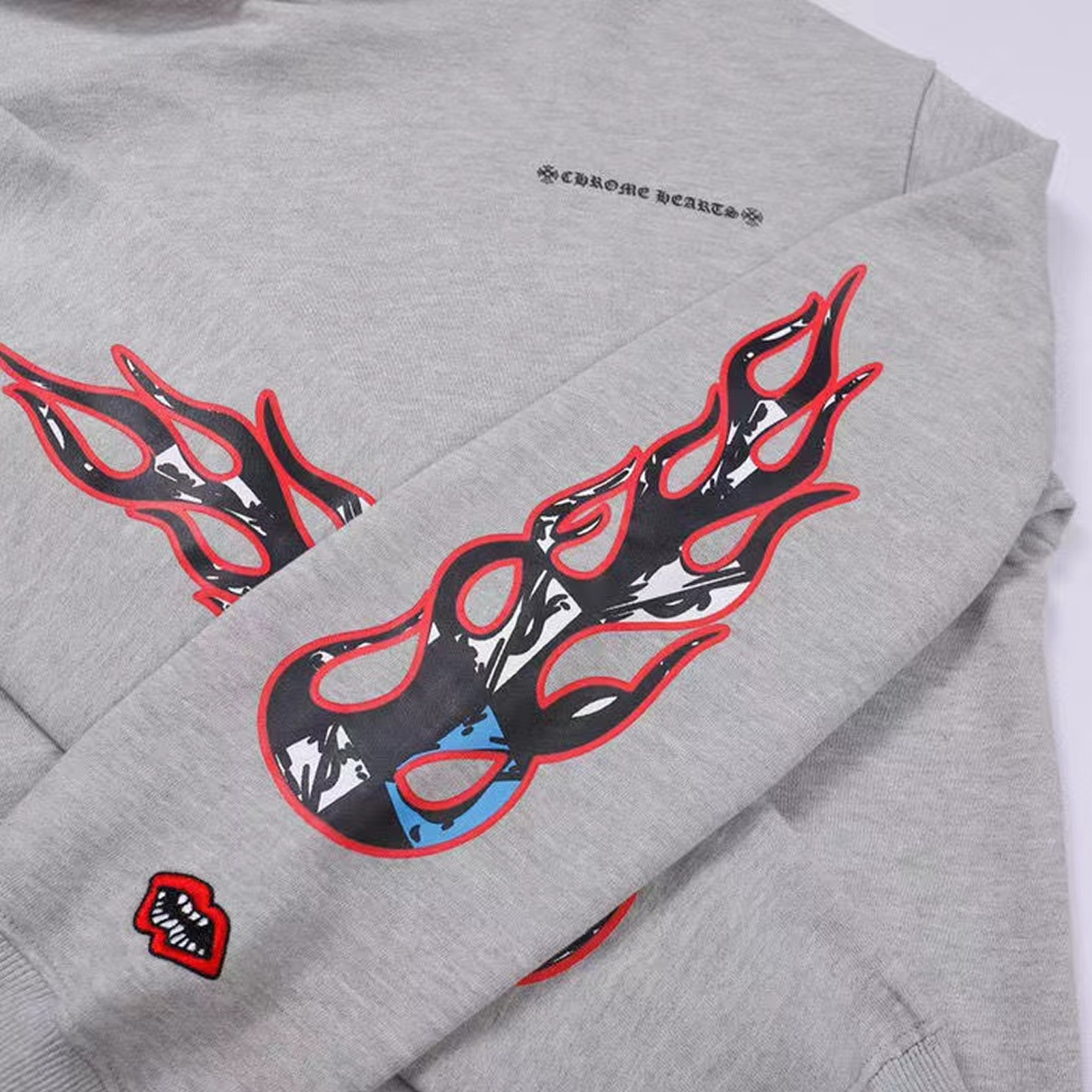 Chrome Hearts Matty Boy Brain Wave Hoodie Chrome Hearts Grey Ss21 (2) - www.newkick.vip