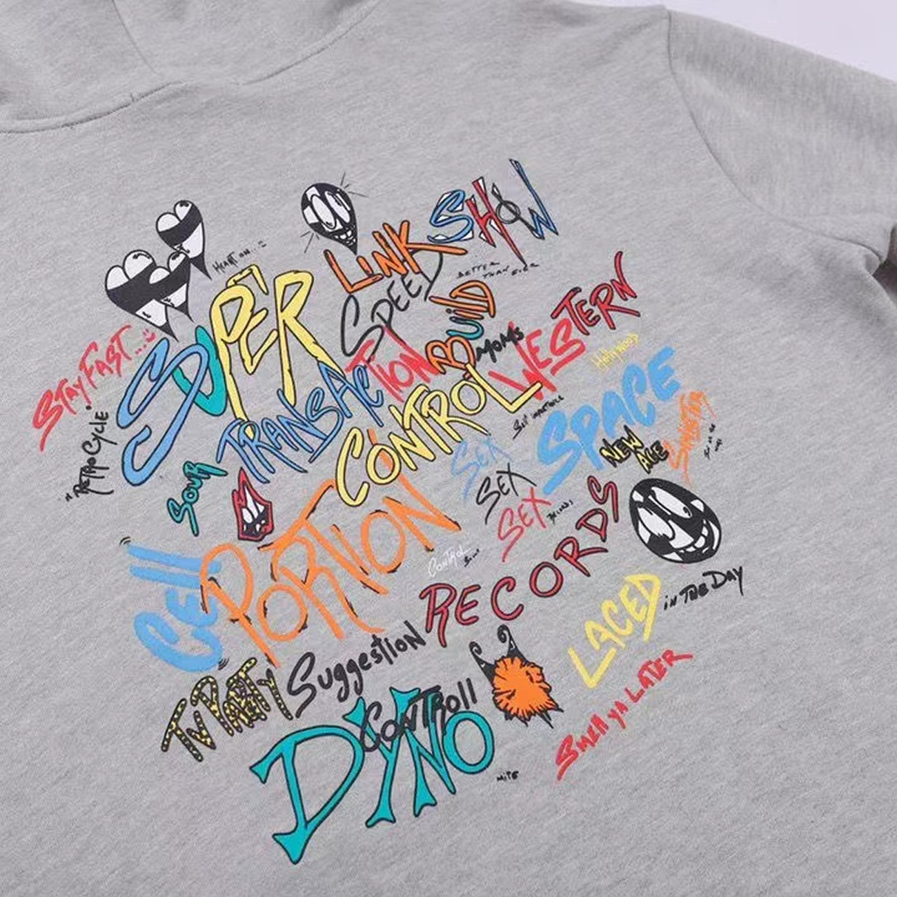 Chrome Hearts Matty Boy Brain Wave Hoodie Chrome Hearts Grey Ss21 (3) - www.newkick.vip