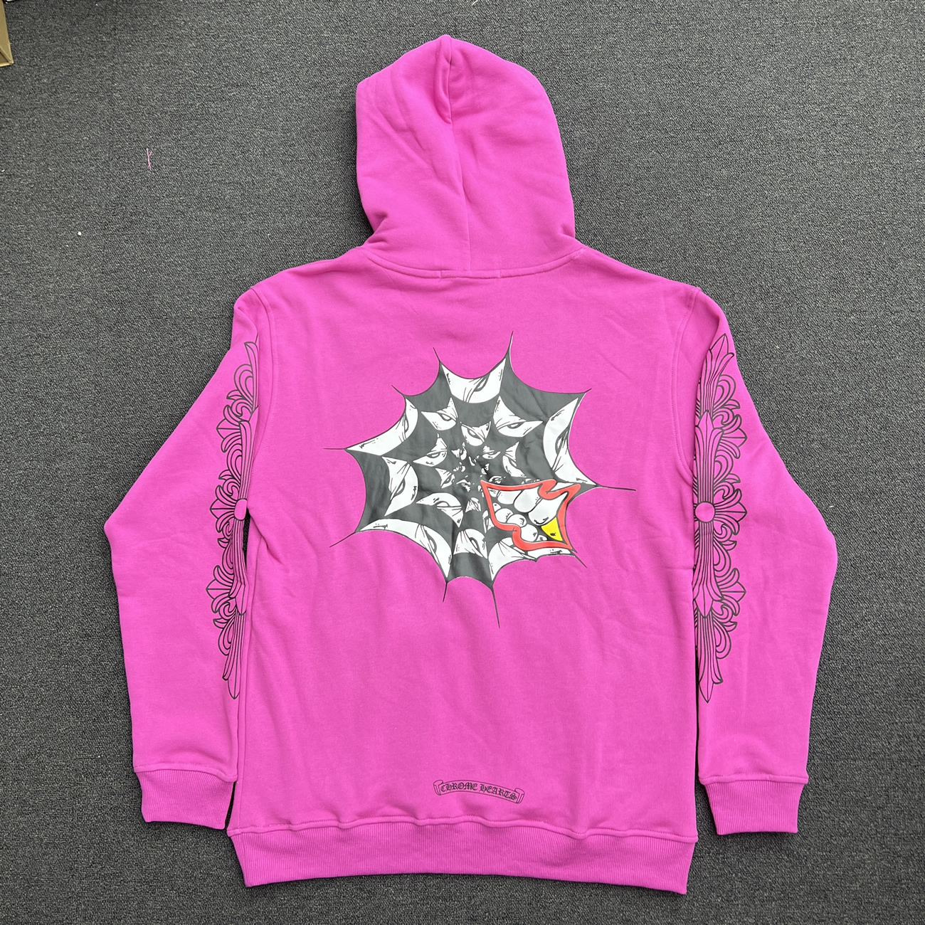 Chrome Hearts Matty Boy Spider Web Hoodie Purple Ss21 (4) - www.newkick.vip