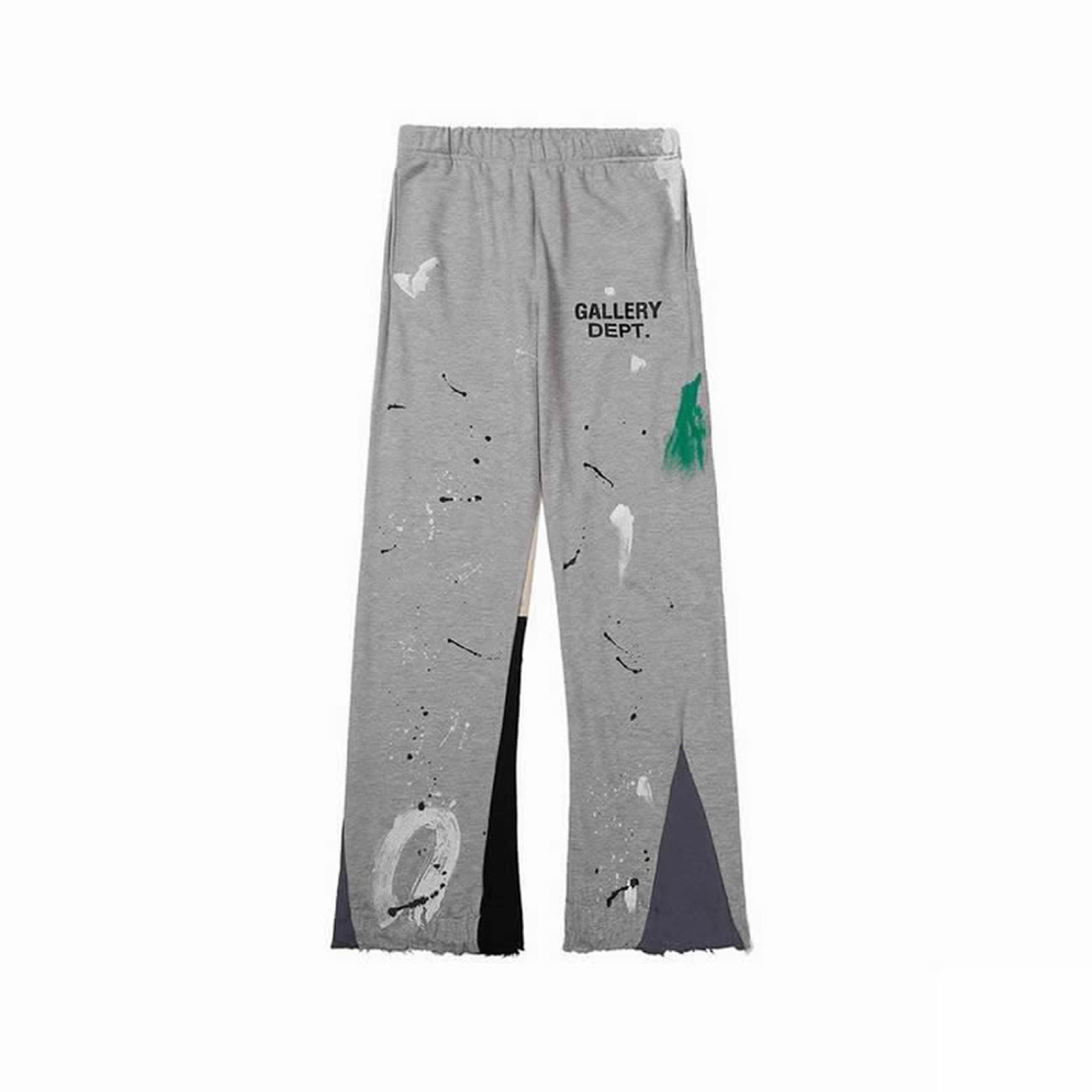 Gallery Dept Painted Flare Sweat Pants Washed Black Navy Orange Grey (3) - www.newkick.vip Gallery Dept Painted Flare Sweat Pants Washed Black Navy Orange Grey (3) - www.newkick.vip