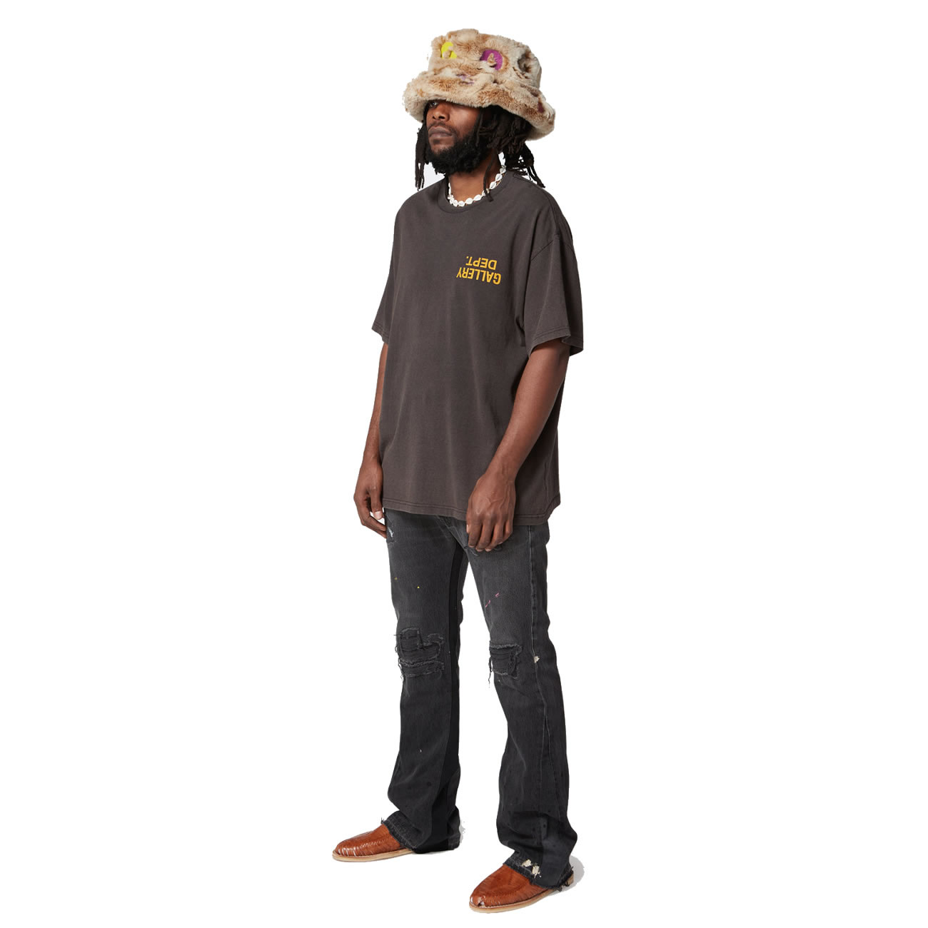 Gallery Dept Fucked Up Logo Vintage Tee(5) - www.newkick.vip