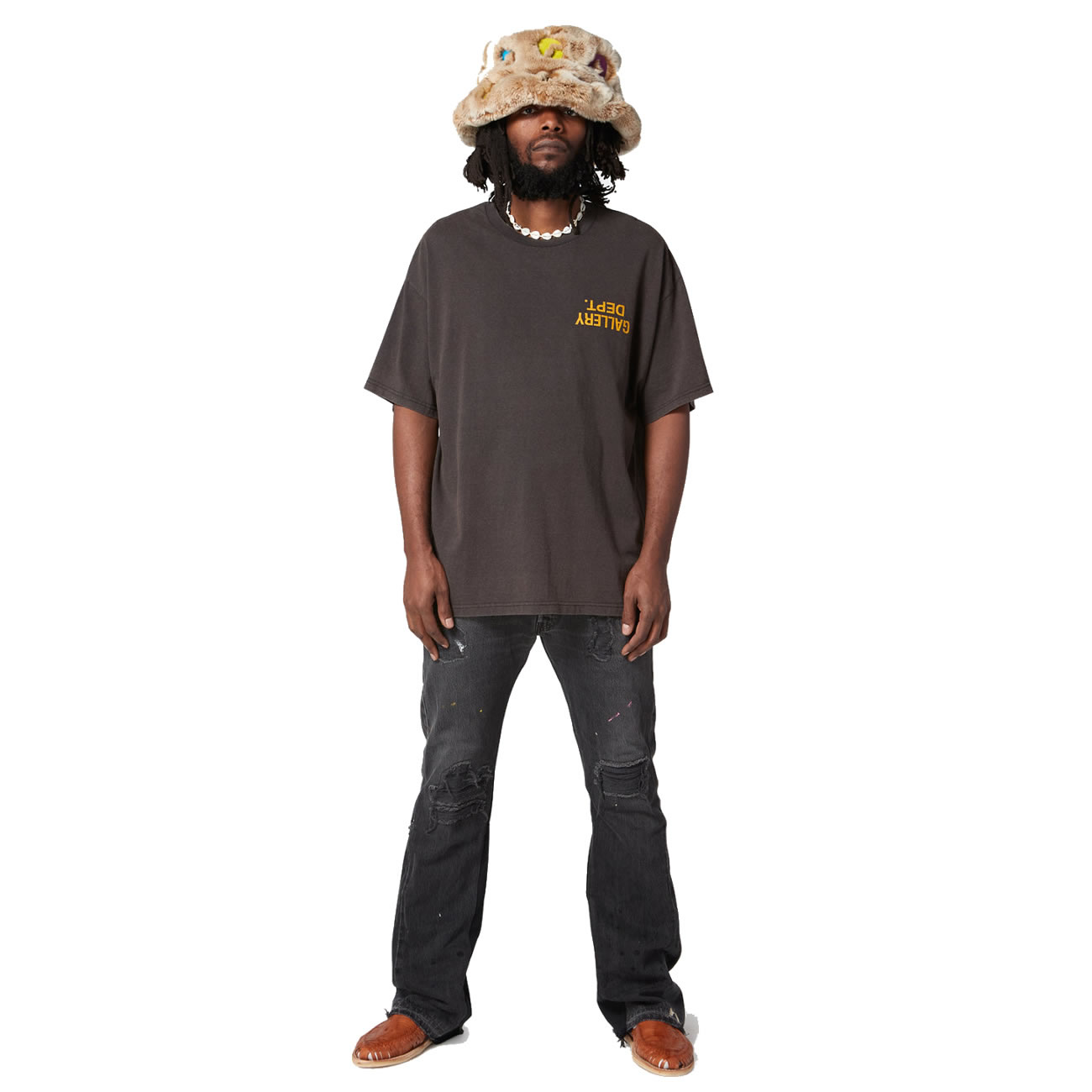 Gallery Dept Fucked Up Logo Vintage Tee(8) - www.newkick.vip