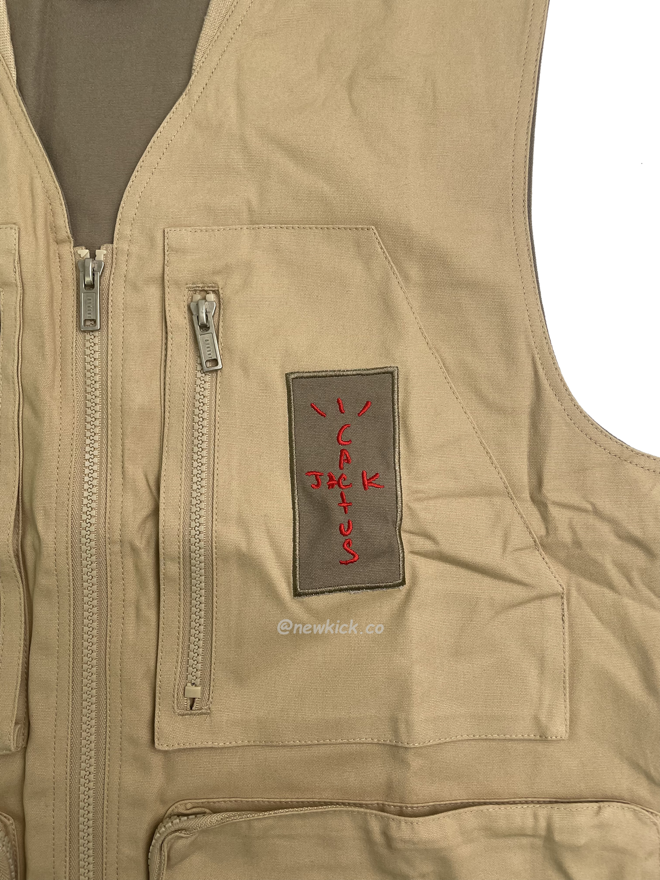 Travis Scott Cactus Jack X Jordan Utility Vest Asia Sizing Desertkhakiuni Ersity Red Ss21 (4) - www.newkick.vip