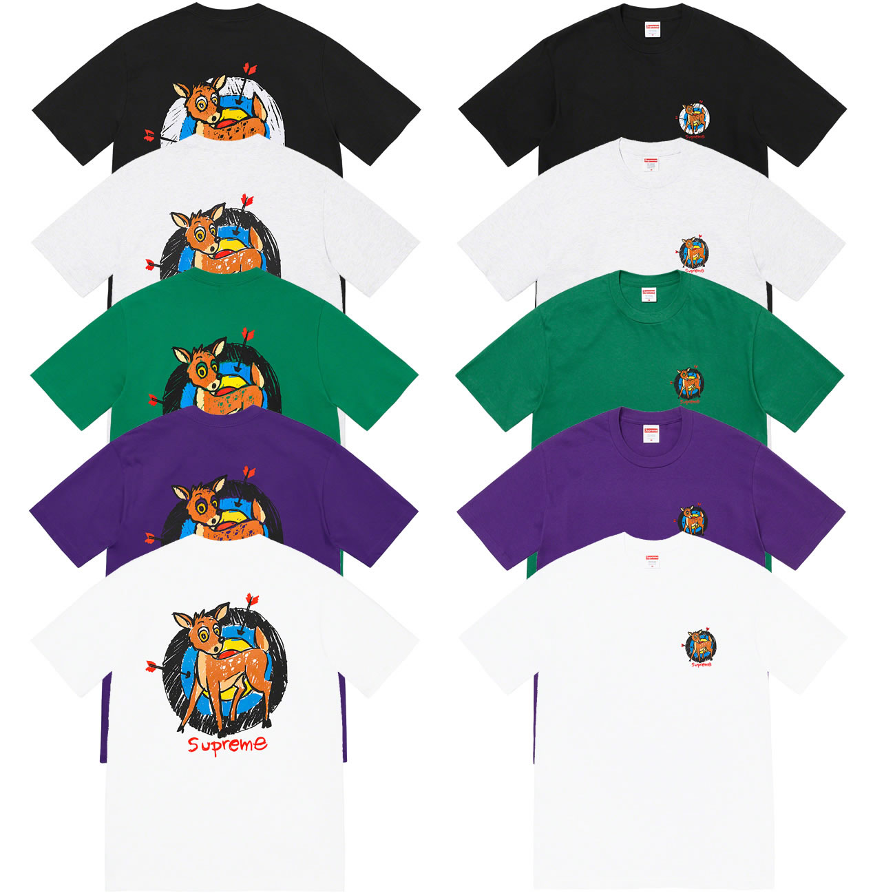 Supreme 22ss Deer Tee(11) - www.newkick.vip