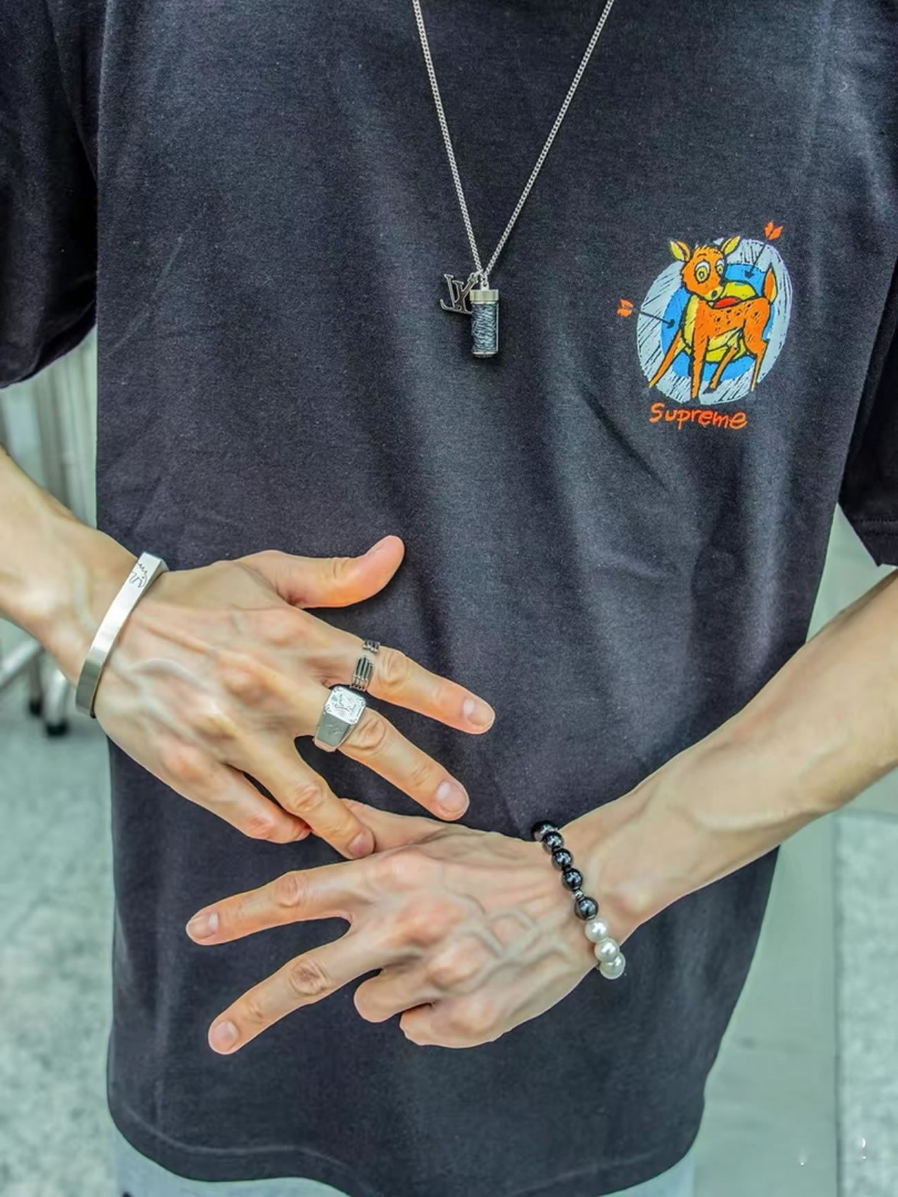 Supreme 22ss Deer Tee(12) - www.newkick.vip