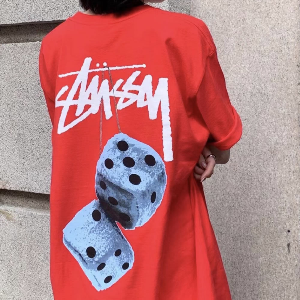 Stussy Fuzzy Dice Tee (1) - www.newkick.vip