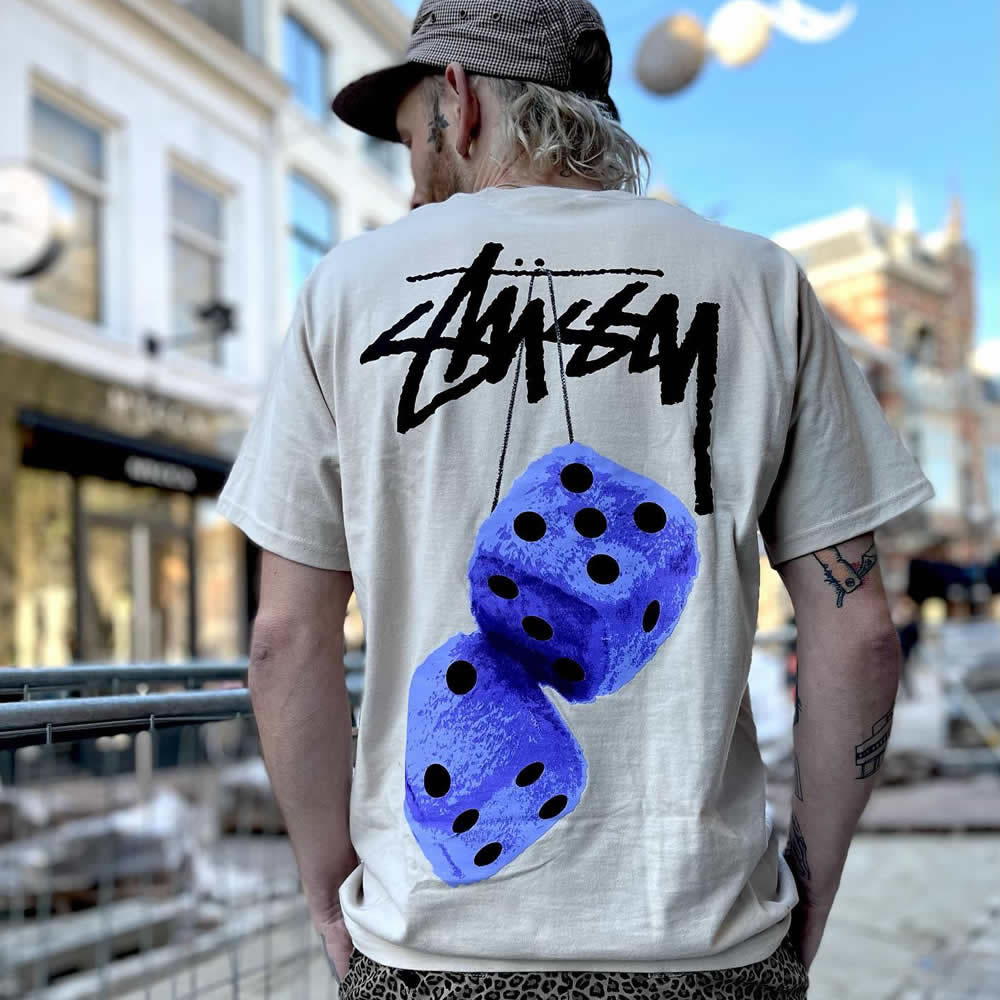 Stussy Fuzzy Dice Tee (6) - www.newkick.vip