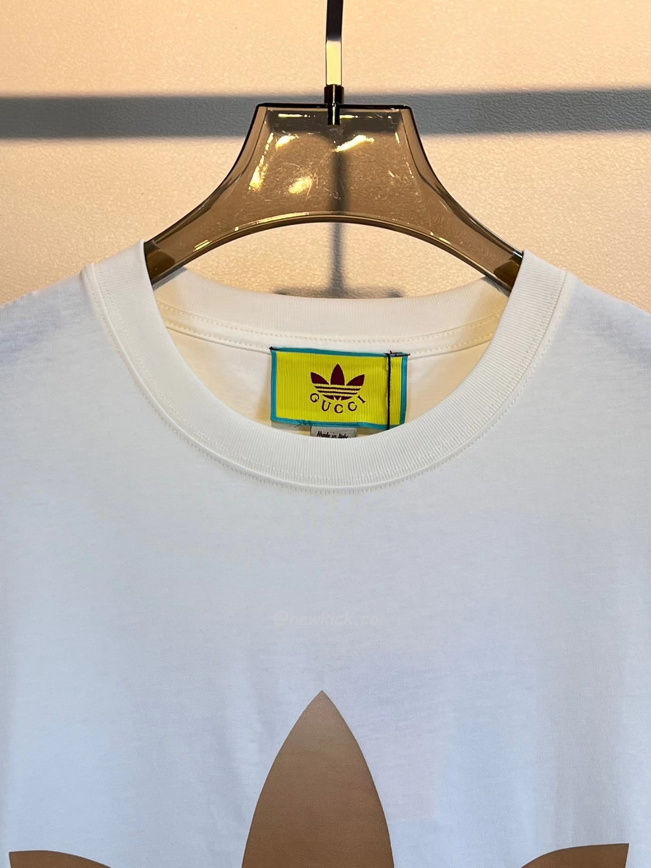 Gucci X Adidas Cotton Jersey T Shirt (10) - www.newkick.vip