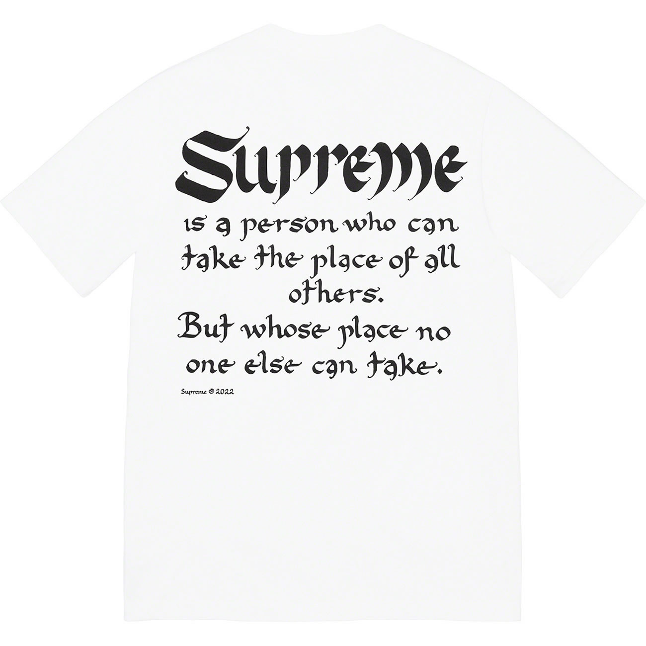 Supreme 22ss Person Tee(3) - www.newkick.vip