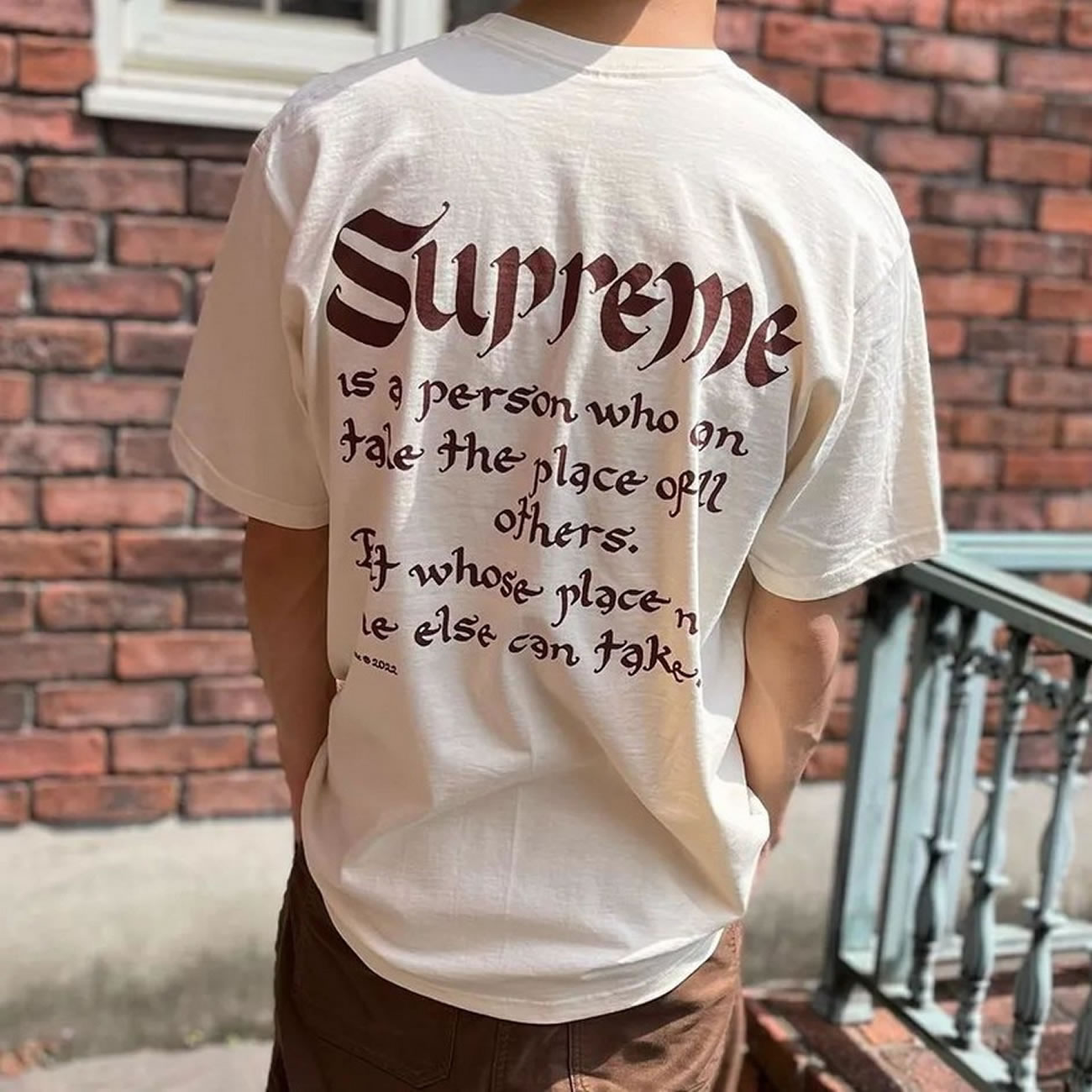 Supreme 22ss Person Tee(11) - www.newkick.vip