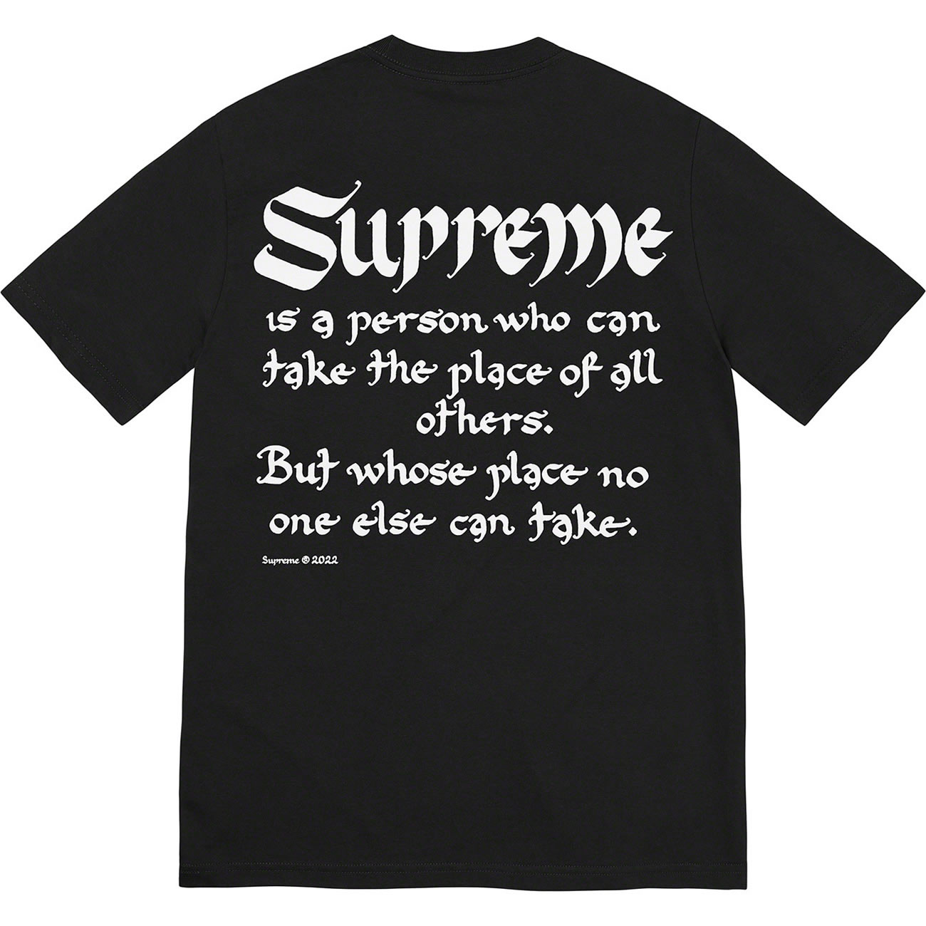 Supreme 22ss Person Tee(2) - www.newkick.vip