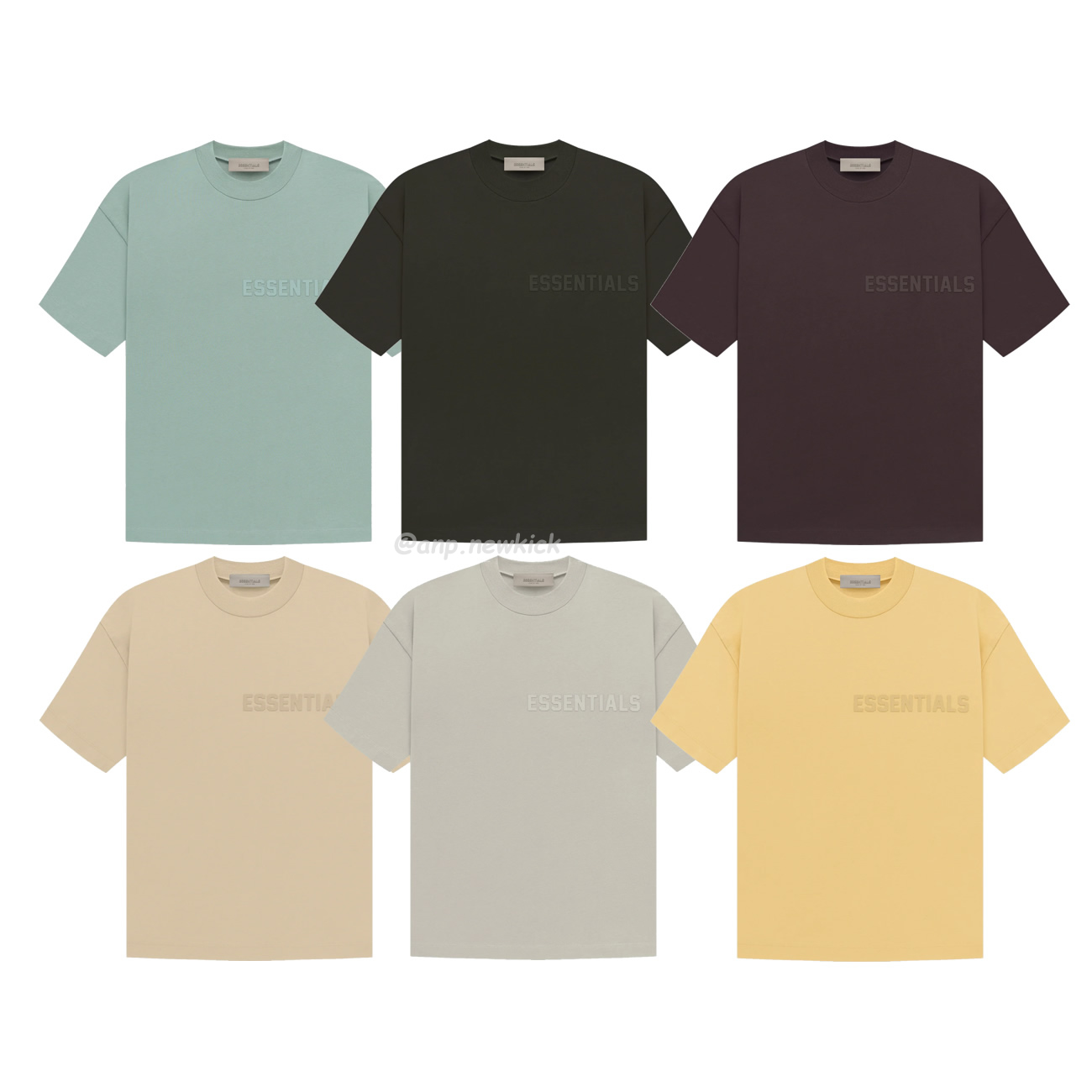 Fear Of God Essentials Fog Logo Letter Short Sleeve T Shirt Plum Purple (1) - www.newkick.vip Fear Of God Essentials Fog Logo Letter Short Sleeve T Shirt Plum Purple (1) - www.newkick.vip