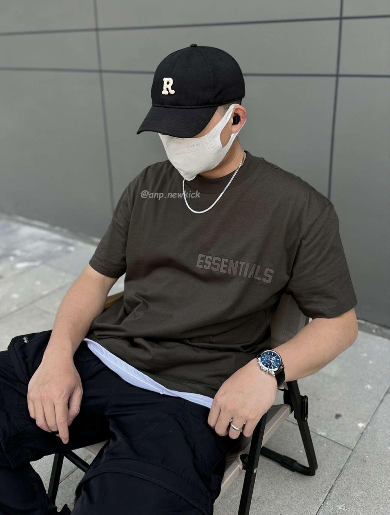 Fear Of God Essentials Fog Logo Letter Short Sleeve T Shirt Plum Purple (20) - www.newkick.vip Fear Of God Essentials Fog Logo Letter Short Sleeve T Shirt Plum Purple (20) - www.newkick.vip