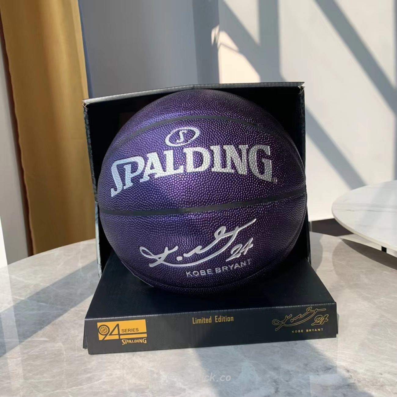 Spalding Kobe Bryant 24k Basketball Black Purple (10) - www.newkick.vip