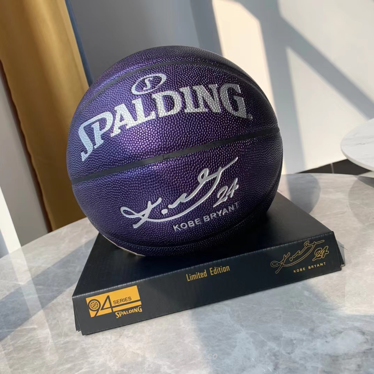 Spalding Kobe Bryant 24k Basketball Black Purple (7) - www.newkick.vip