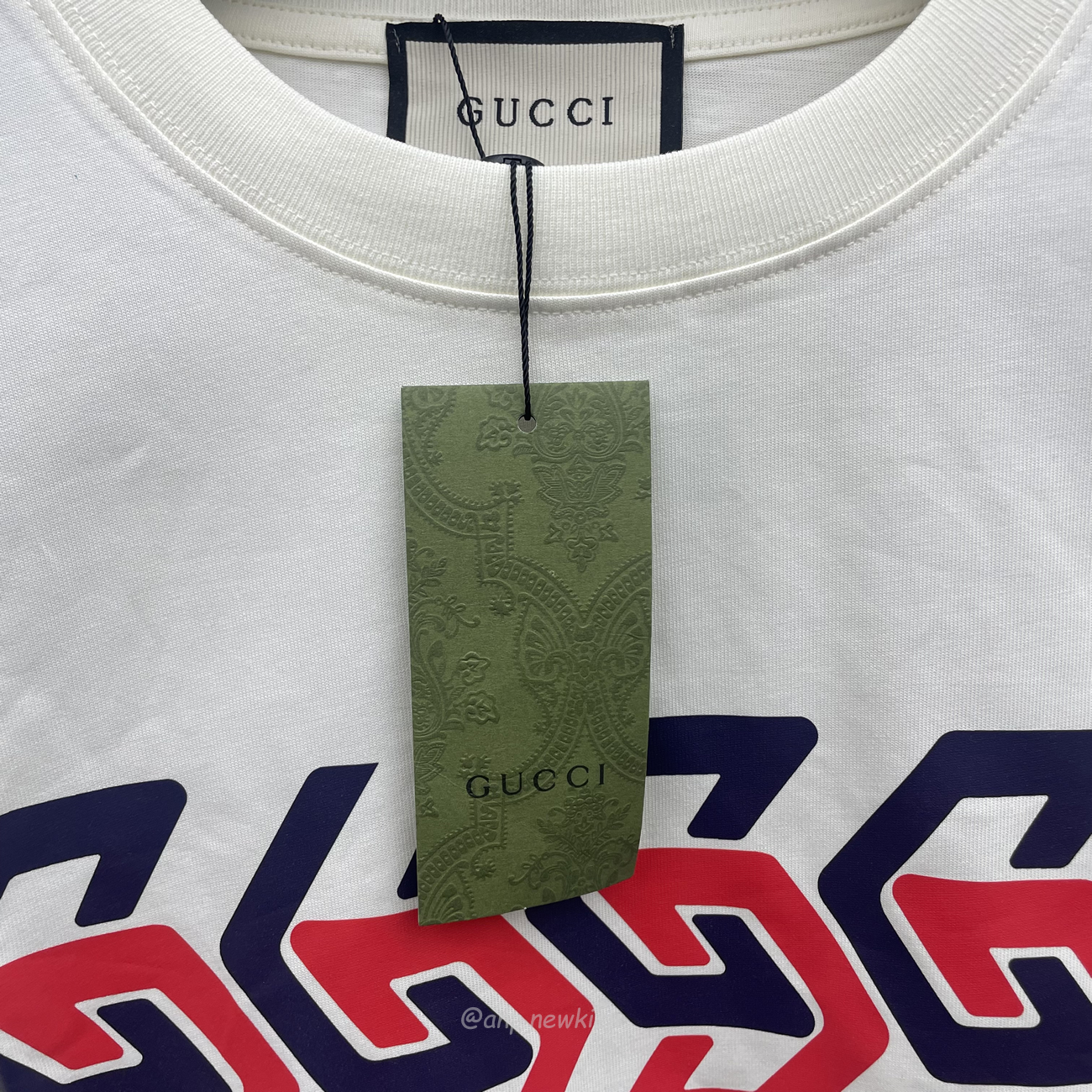 Gucci Mirror Print Oversize Cotton T Shirt (13) - www.newkick.vip